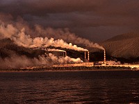 Air pollution of lake Baikal - Baikalsk Paper Mill Farm