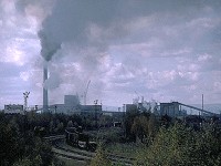 Air pollution of lake Baikal - Large Chemical Plant on Lake Baikal