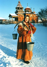 Inhabitants of lake Baikal - Russians © S. Volkov