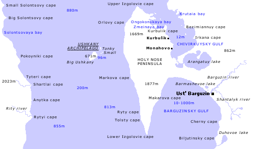 lake Baikal: north-east