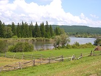 Baikal landscapes - low-elevation