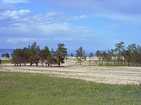 Baikal landscapes - plain-elevation